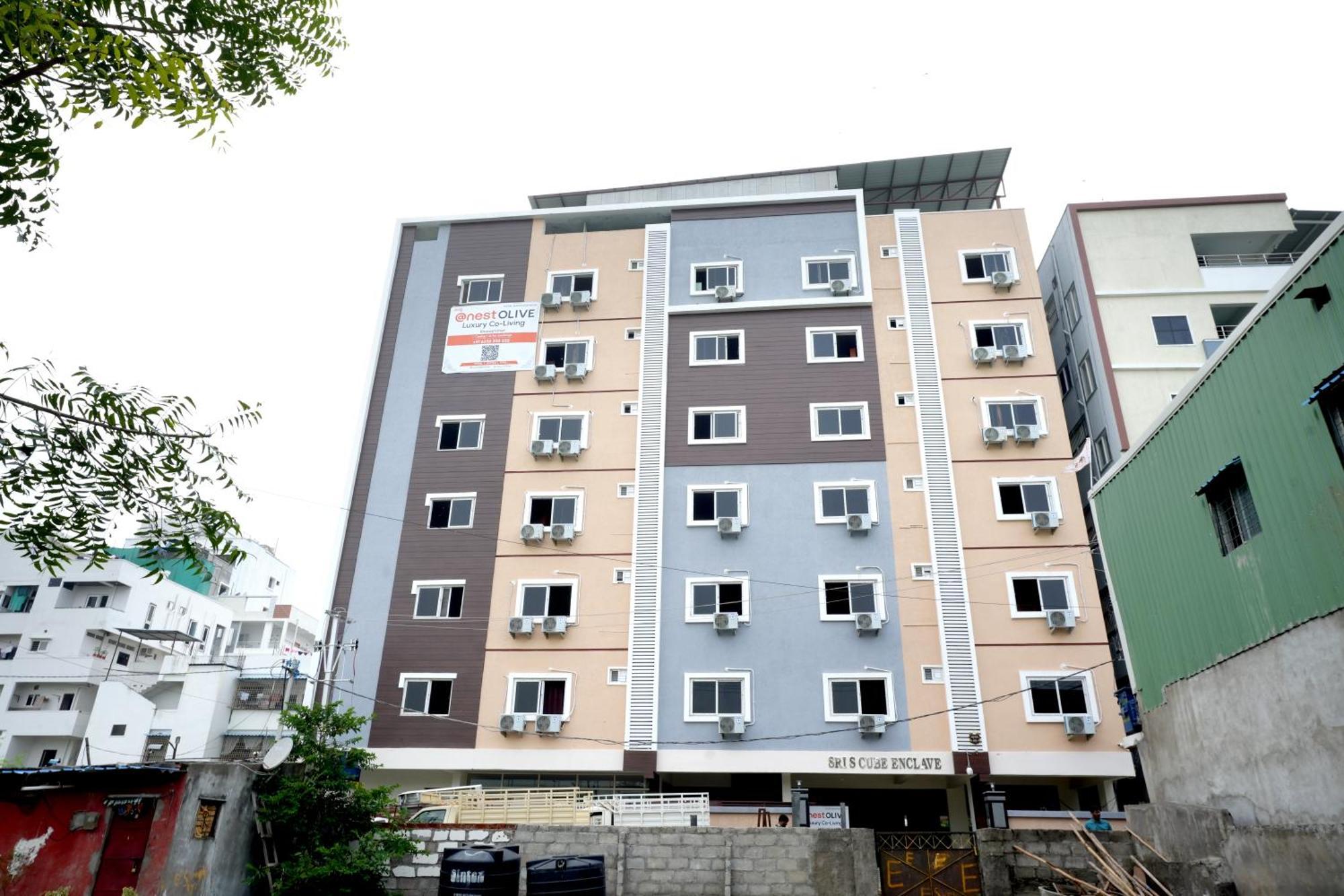 Albergue Olive-2 Coliving Pg Hyderabad Exterior foto